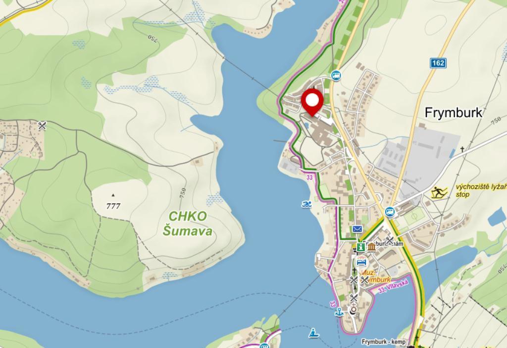 Lipno Wellness - Private Family Frymburk